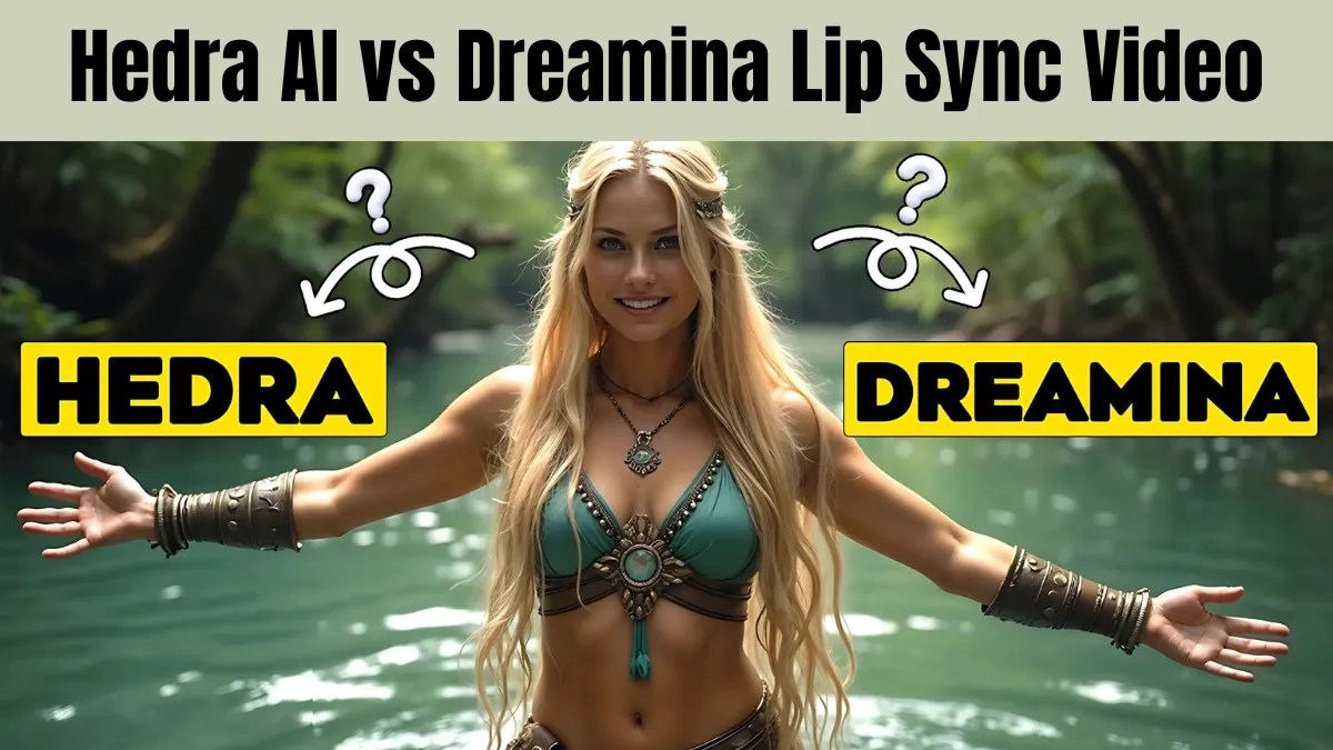 Hedra AI vs Dreamina Lip Sync Video