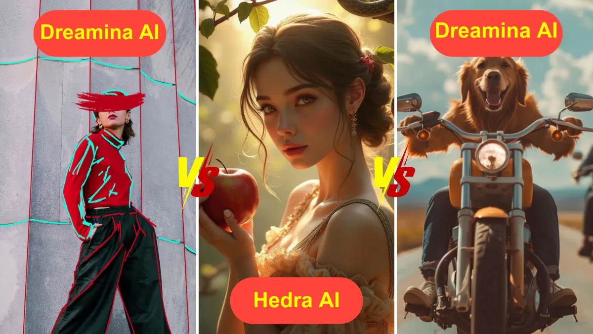 Hedra vs Dreamina vs RunwayML